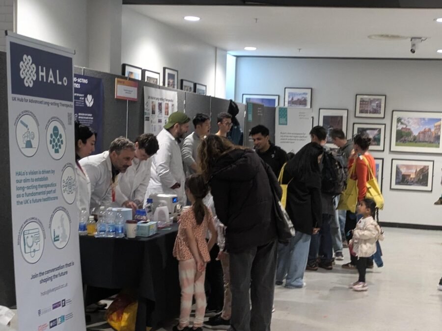 Public engagement: the HALo long-acting therapeutics stand