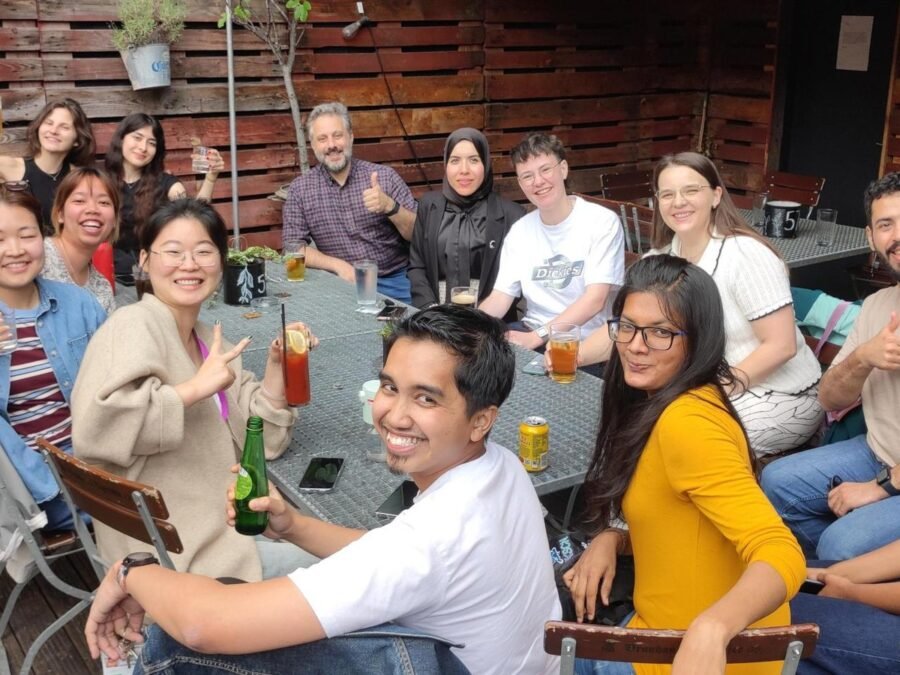 Summer social in the beer garden